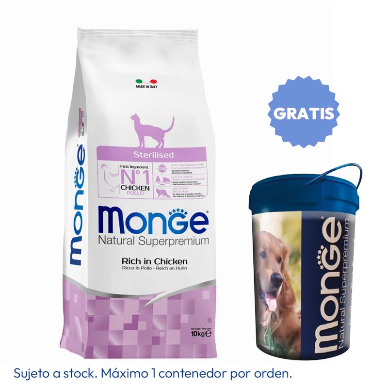 Monge Sterilized Adult Cat 10 kg