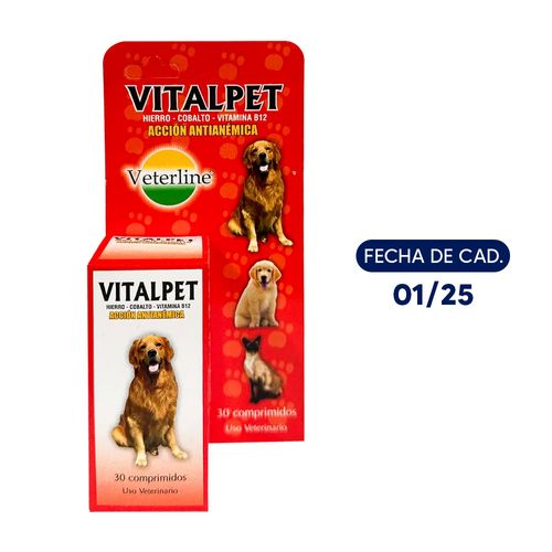 Vitalpet X30 Tabletas