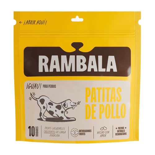 Rambala Treats Patas De Pollo Deshidratadas