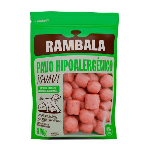 Rambala Hipoalergénico Albóndigas De Pavo 800 gr