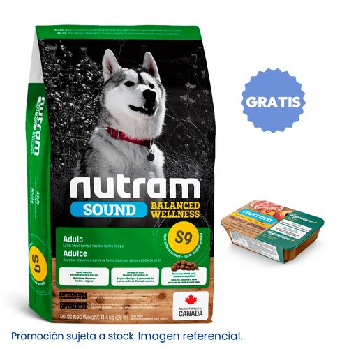 Nutram S9 Adult Lamb 11.4 kg