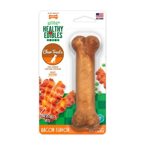 Nylabone Snack Para Perro Healthy Edibles Longer Lasting Bacon 89 gr