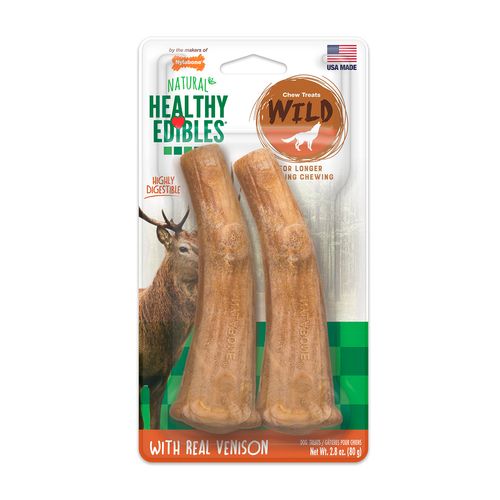 Nylabone Snack Para Perro Healthy Edibles Wild Longer Lasting Venison 80 gr