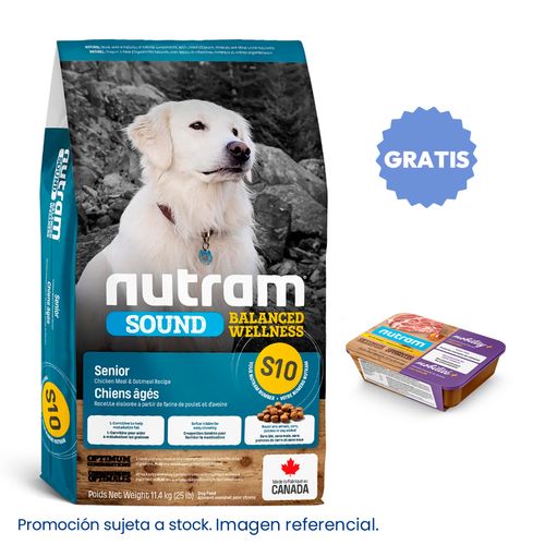 Nutram S10 Senior Chicken 11.4 kg