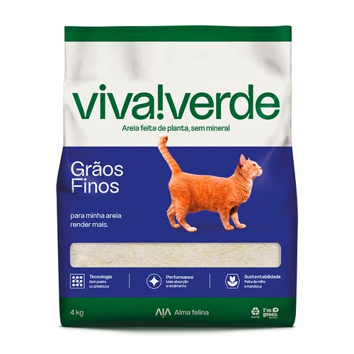 Arena Viva Verde Granos Finos 4 kg