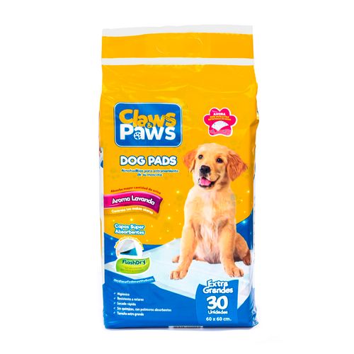 Claws & Paws Pañales de Piso de Entrenamiento para Perros X30 unidades