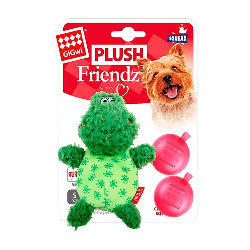 GiGwi Juguete Para Perro Plush Friendz Rana