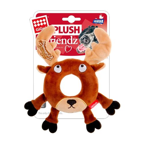 GiGwi Juguete Para Perro Plush Friendz Venado Dona - Medium