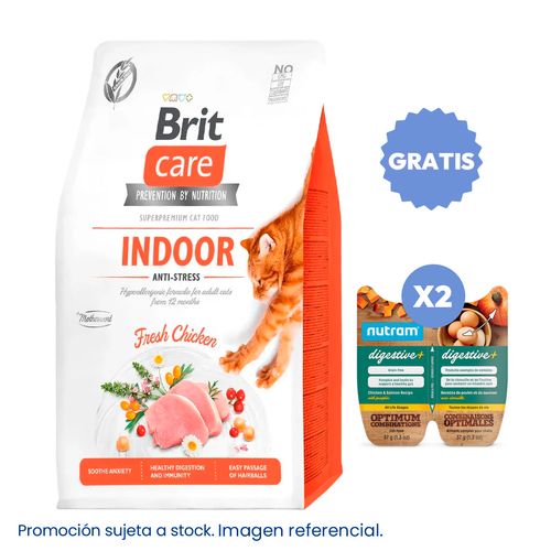 Brit Care Cat Indoor Anti-stress Chicken 2 kg