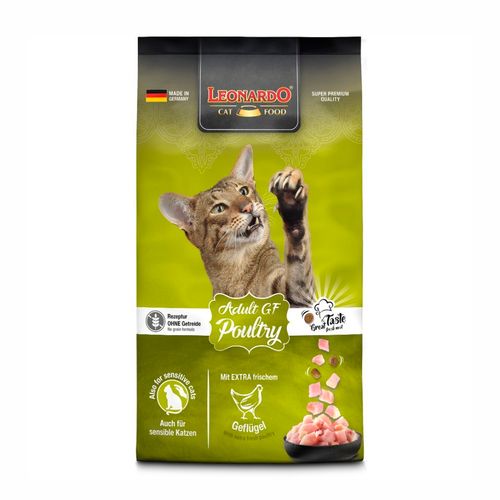 Leonardo Adult Cat GF Poultry Aves De Corral 7.5 kg