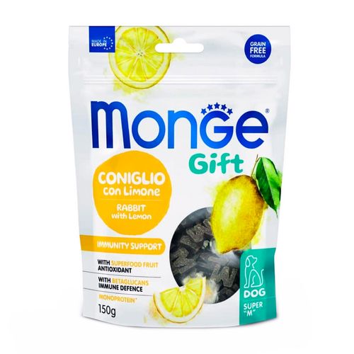 Monge Gift Canine Súper M Immunity Support (Conejo Con Limón) 150 gr