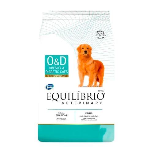 Equilibrio Veterinary Dog Obesity & Diabetic (OD) 7.5 kg