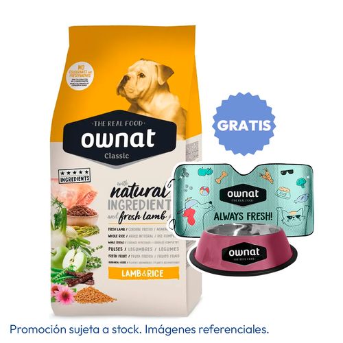 Ownat Classic Dog Lamb & Rice 4 kg