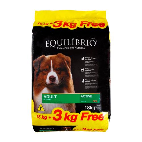 Equilibrio Adulto Todas Las Razas 15+3 kg