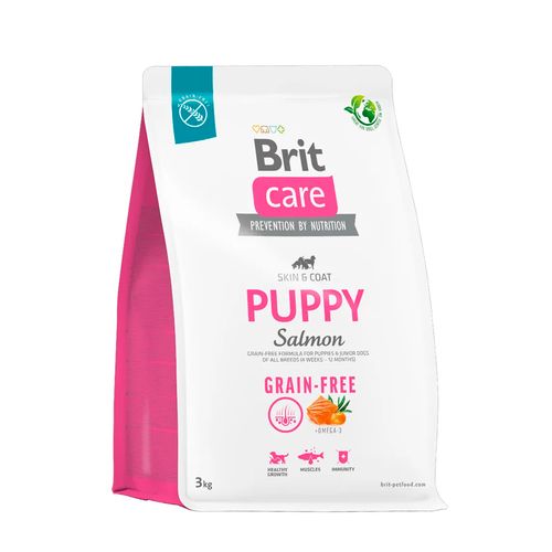 Brit Care Dog Grain-Free Puppy Salmon 3 kg