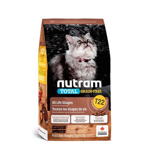 Nutram T22 All Life Stages Cat 2 kg