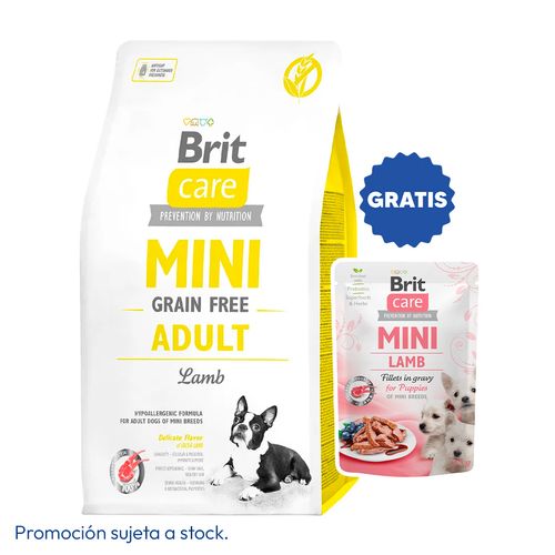 Brit Care Mini Grain Free Adult Lamb 2 kg