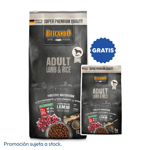 Belcando Adulto Cordero y Arroz 12.5 kg
