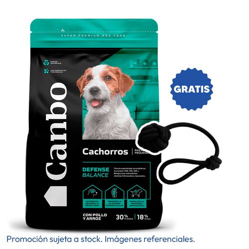 Canbo Defense Balance Cachorro Raza Pequeña Pollo y Arroz 7 kg