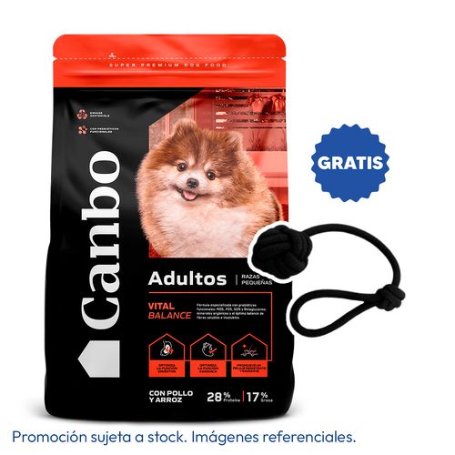 Canbo Vital Balance Perro Adulto Raza Pequeña Pollo y Arroz 7 kg