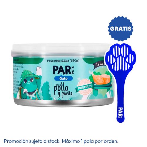 Par Pets Paté De Pollo y Pavita 160 gr