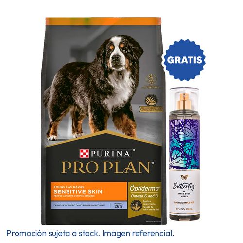 Pro Plan Adulto Todas Las Razas Sensitive Skin Cordero 15 kg