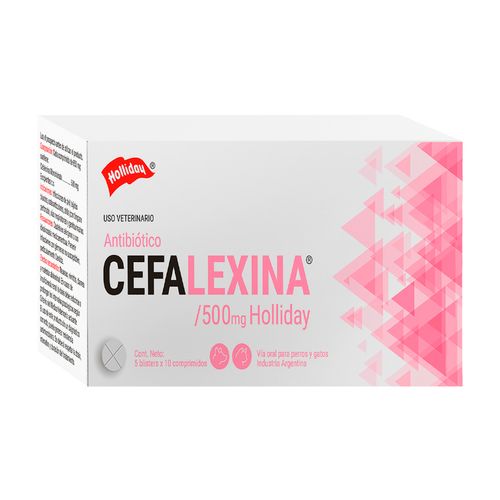 Holliday Cefalexina 500 mg X10 Tabletas