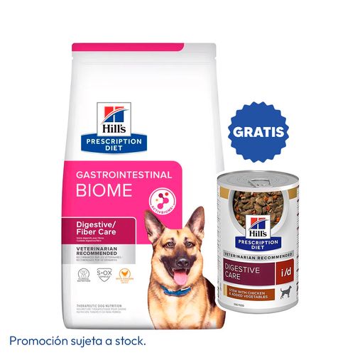 Hill's Prescription Diet Canine Gastrointestinal Biome Digestive/Fiber Care 3.63 kg