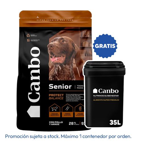 Canbo Protect Balance Senior Pollo y Arroz 15 kg