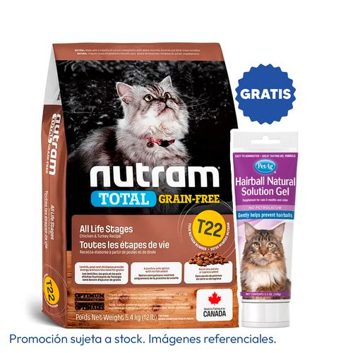 Nutram T22 All Life Stages Cat 5.4 kg