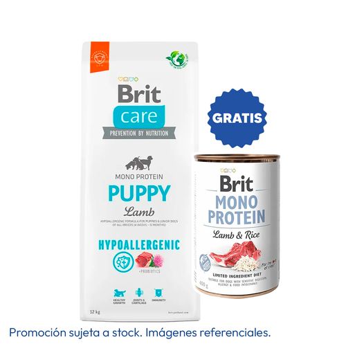 Brit Care Dog Hypoallergenic Puppy Lamb 12 kg
