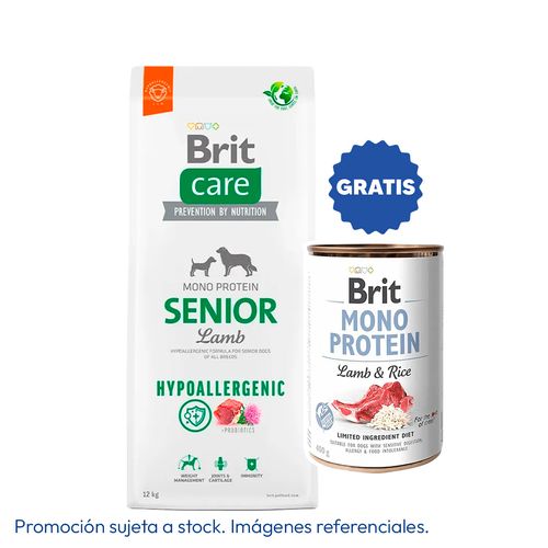 Brit Care Dog Hypoallergenic Senior Lamb 12 kg