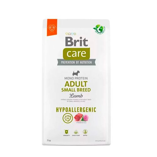 Brit Care Dog Hypoallergenic Adult Small Breed Lamb 7 kg
