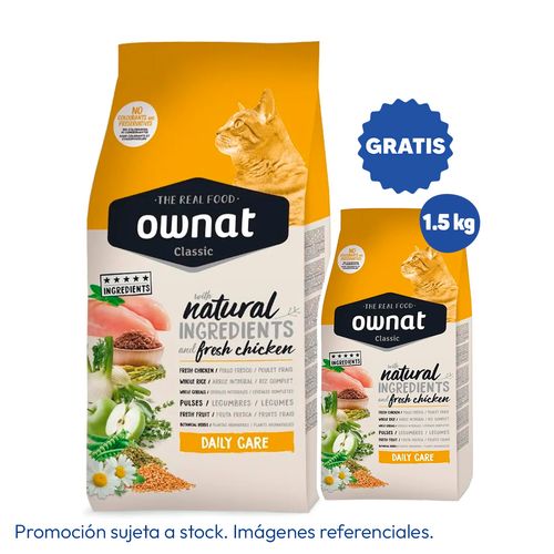 Ownat Classic Adult Cat Daily Care 4 kg