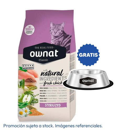 Ownat Classic Sterilized Adult Cat 1.5 kg