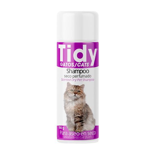 Tidy Shampoo Seco Para Gatos 100 gr