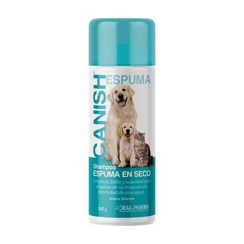 Shampoo Canish Espuma en Seco 160 ml