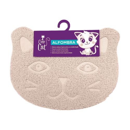 Cute Cat Alfombra Beige