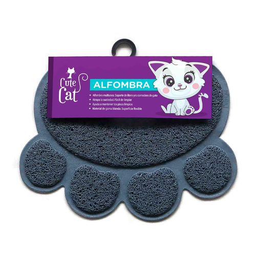 Cute Cat Alfombra Gris