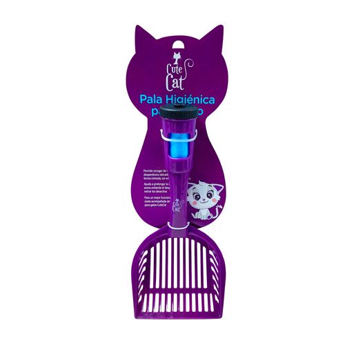Cute Cat Pala Morada