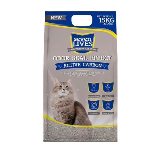 Seven Lives Arena Para Gato Odor Seal Effect 15 kg