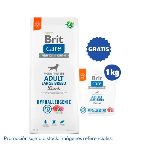 Brit Care Dog Hypoallergenic Adult Large Breed Lamb 12 kg