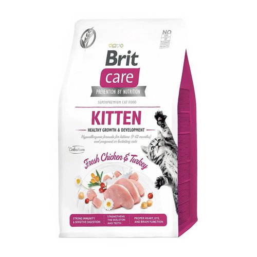 Brit Care Cat Kitten Healthy Growth Chicken & Turkey 2 kg