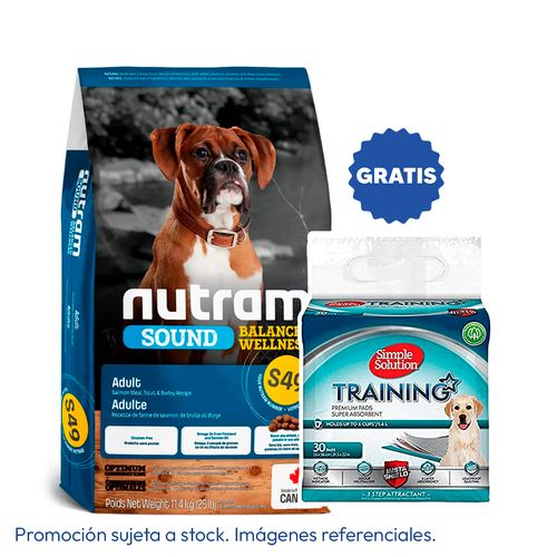 Nutram S49 Adult Salmon 11.4 kg