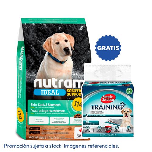 Nutram I14 Puppy Skin, Coat & Stomach 11.4 kg