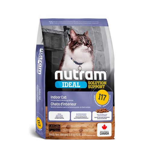 Nutram I17 Indoor Cat 5.4 kg