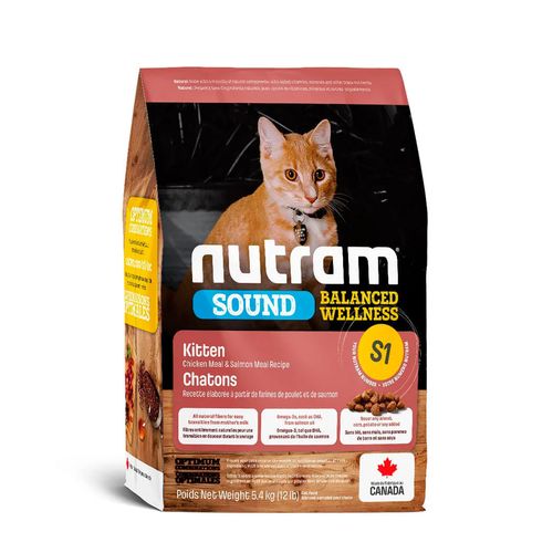 Nutram S1 Gato Kitten 5.4 kg