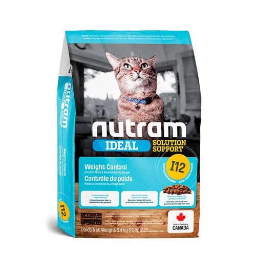 Nutram I12 Weight Control Cat 5.4 kg