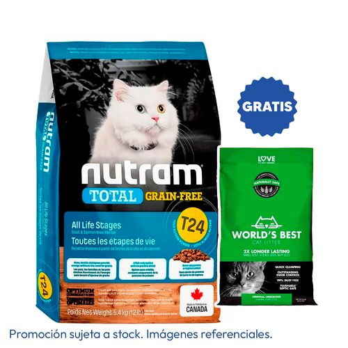 Nutram T24 All Life Stages Cat 5.4 kg