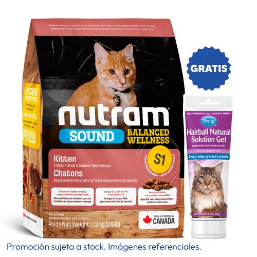 Nutram S1 Gato Kitten 1.13 kg
